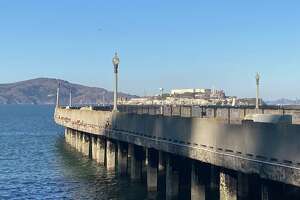 The iconic pier at S.F.’s Aquatic Park is closed — perhaps forever