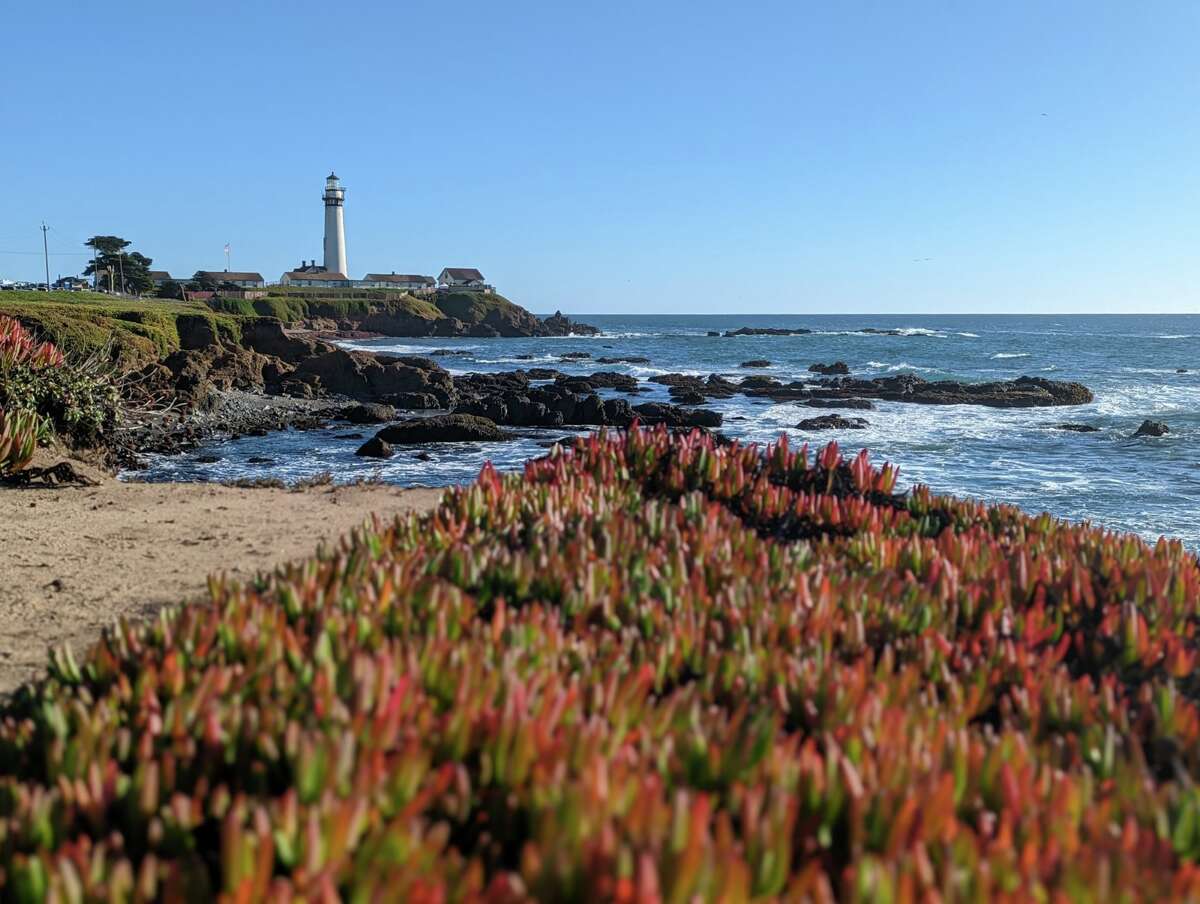 Looking south toward the Pigeon Point Light Station.