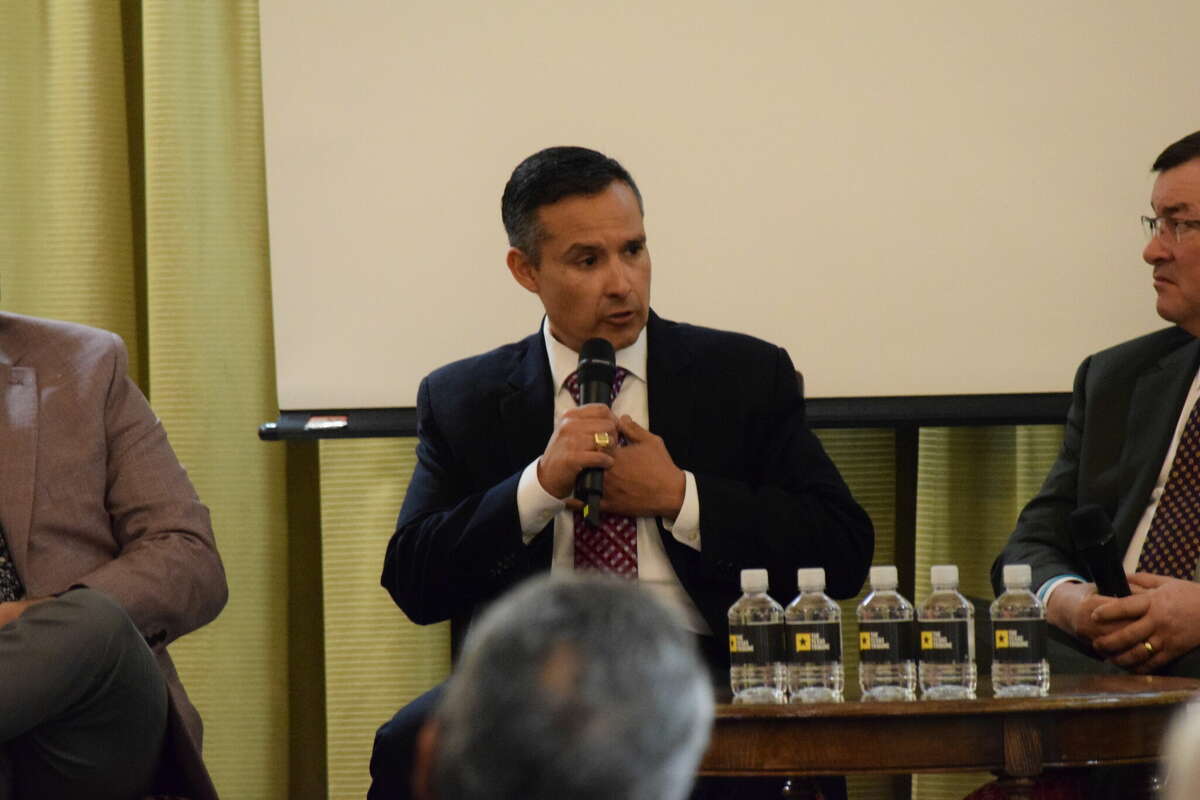 Plainview Superintendent H.T. Sanchez called connectivity a “silver lining post pandemic,” on Friday during The Future of Rural Texas Symposium in Lubbock hosted by The Texas Tribune.  