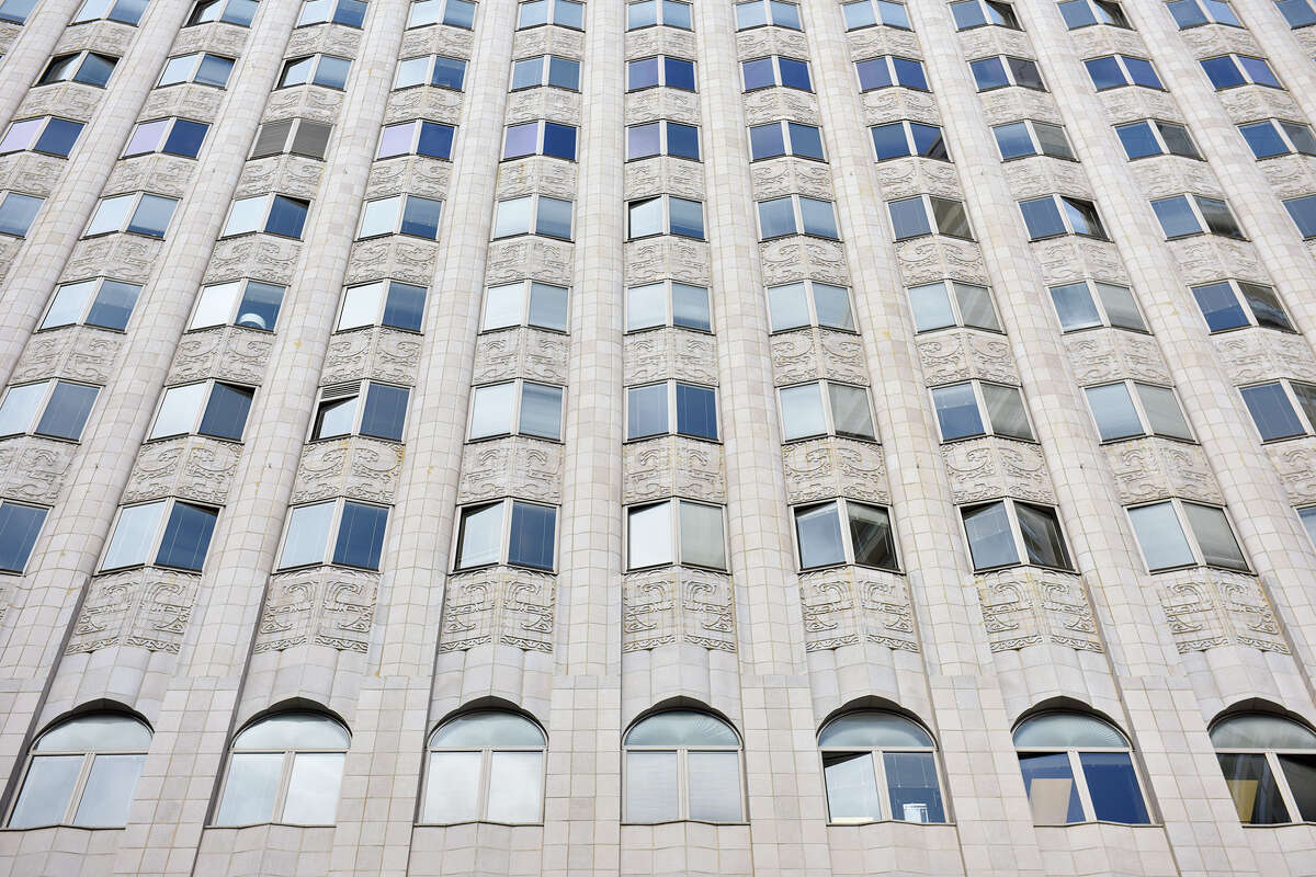 A view of the exterior of 450 Sutter St. in downtown San Francisco. 