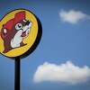 A sign for a Buc-ee's convenience store in Terrell.