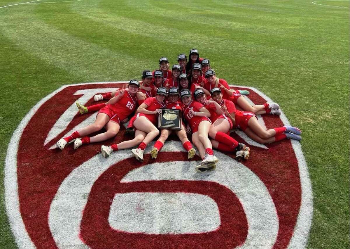 The Buchanan High School girls soccer team, shown above with its Central Section championship trophy, lost in the Division I NorCal Regional championship game last March after star player Ciara Wilson experienced racist taunts during penalty kicks.