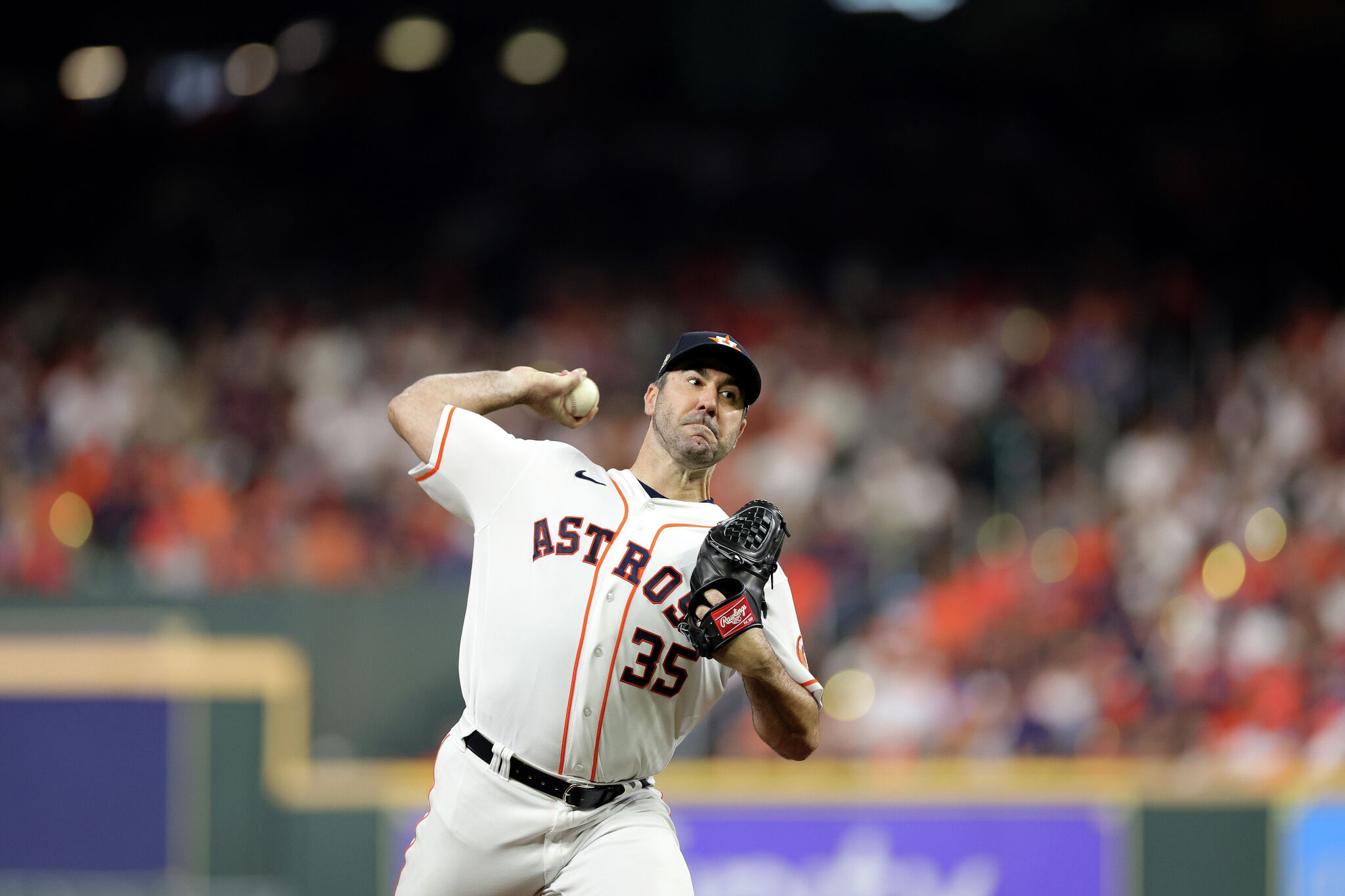 Justin Verlander, Houston Astros starting pitcher, is a free agent - Lone  Star Ball