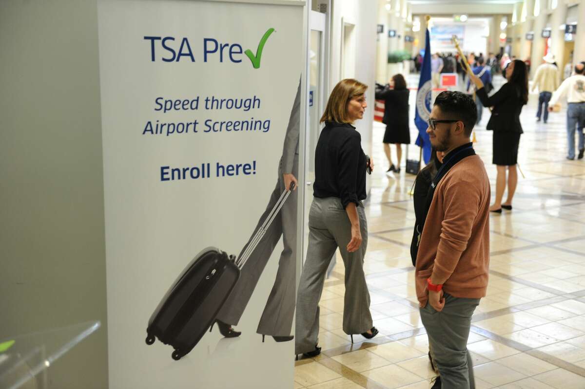 The PreCheck program allows those enrolled in a trusted traveler network to enter about 100 U.S. airports through a special security lane where they don't have to take off shoes, belts and jackets or remove laptops, liquids or gels.