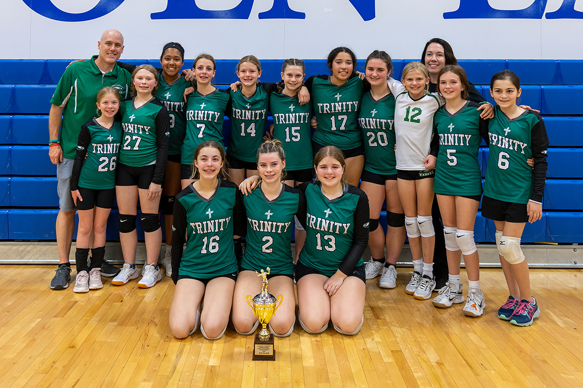 Trinity Lutheran Volleyball Finishes Fourth At State