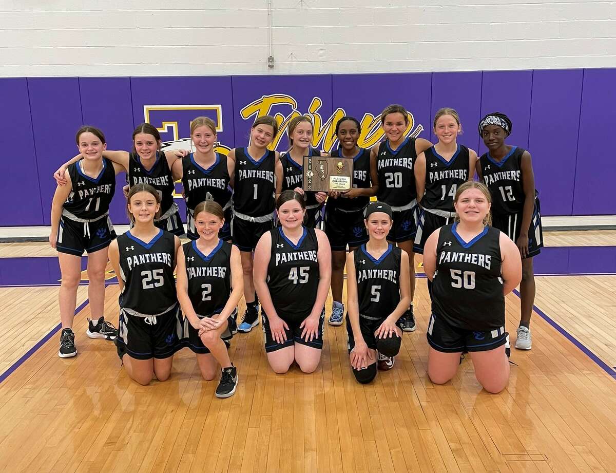 The Liberty seventh-grade girls basketball team cruised to the IESA Class 4A Regional 16 championship with three wins to advance to the sectional. Third-seeded Liberty opened with a 45-32 victory over No. 6 East St. Louis Clark before beating No. 2 Bethalto Trimpe 25-20 in the semifinals. Against No. 1 Jerseyville in the championship, Liberty won 52-18. Liberty will now play Chatham Glenwood at 6:30 p.m. on Nov. 30 in Rochester for the Sectional 8 championship.