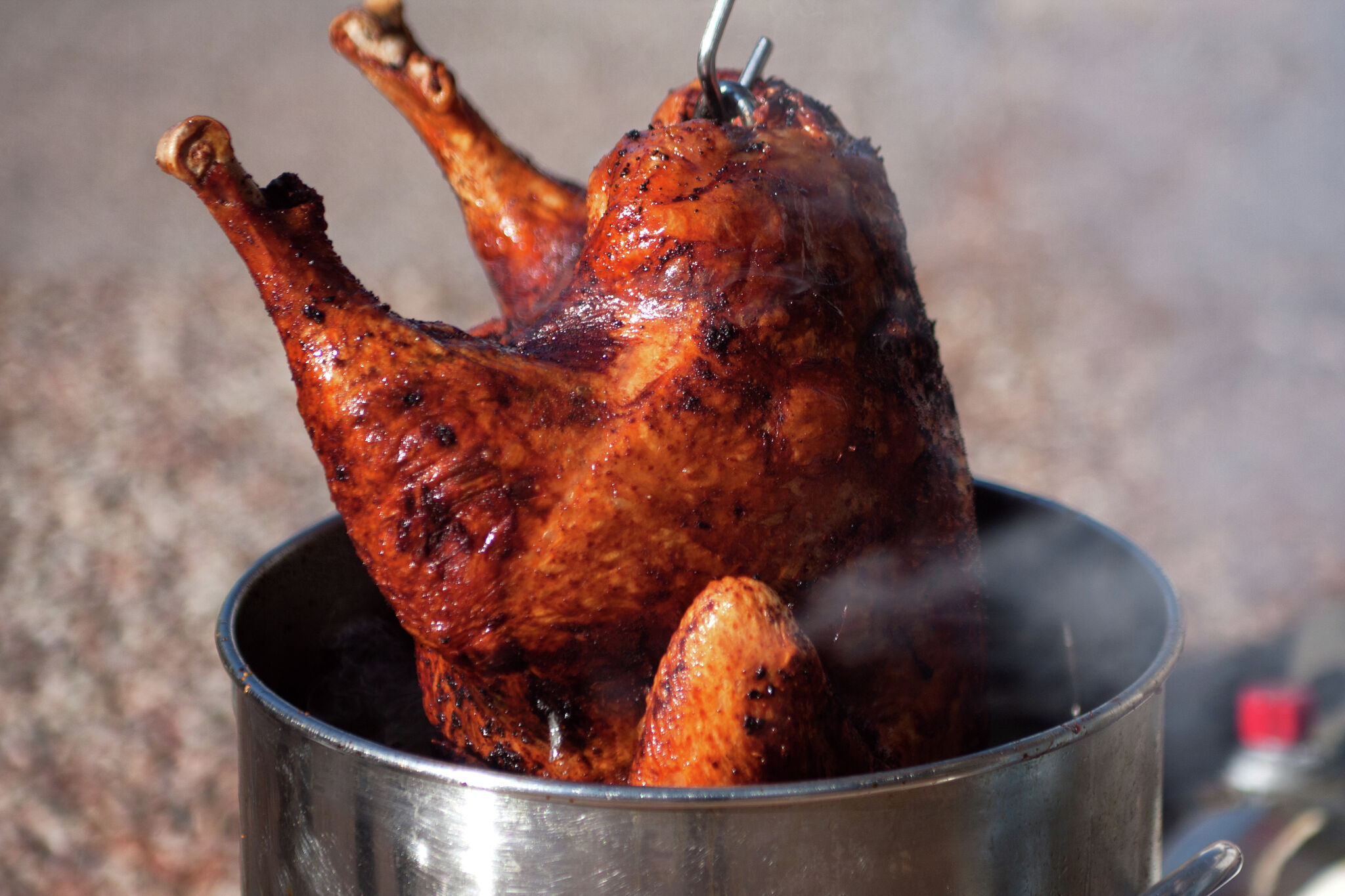 How to safely deep-fry a turkey for Thanksgiving