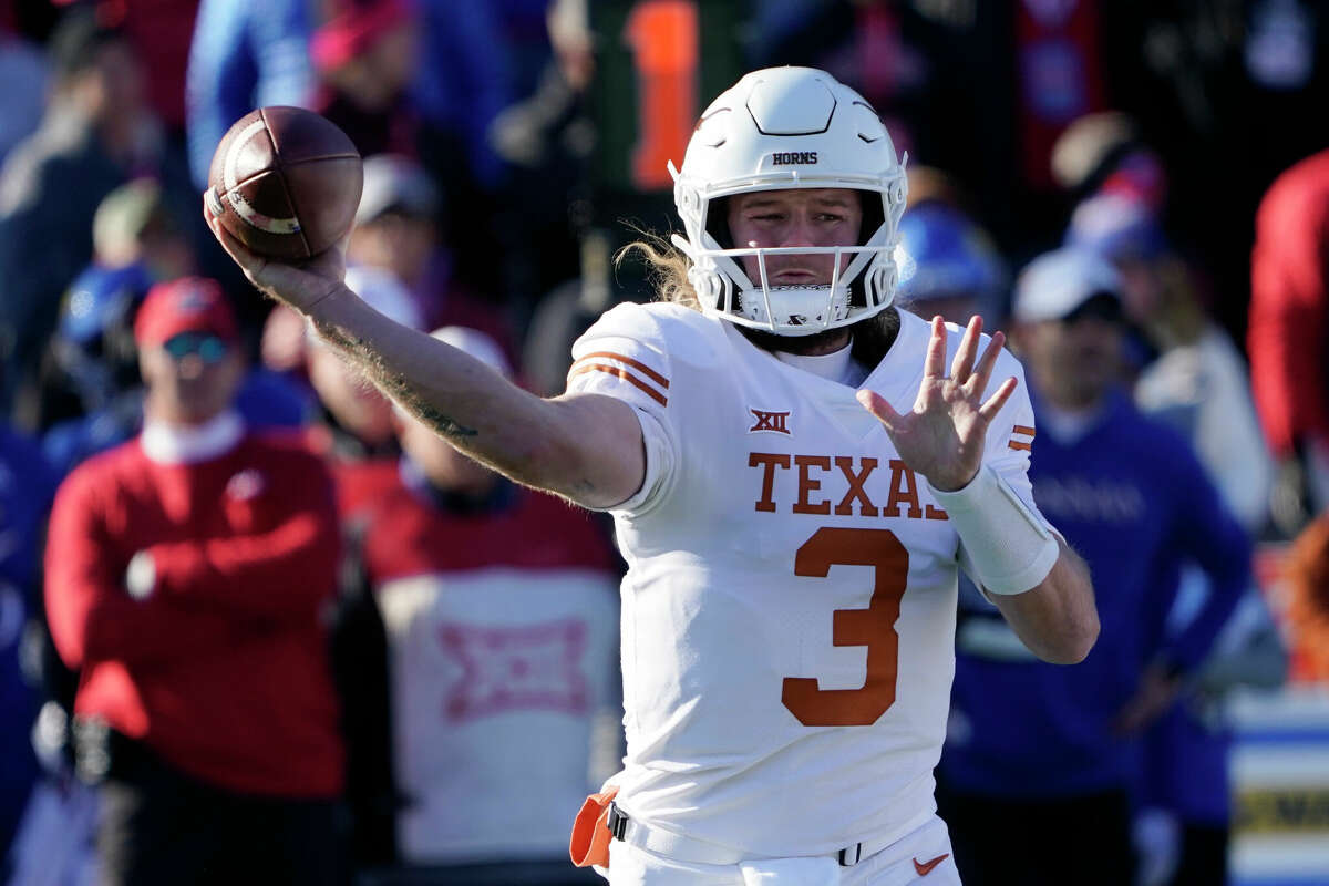 Quarterback Quinn Ewers has shown flashes of greatness and faltered in big moments this season for Texas.