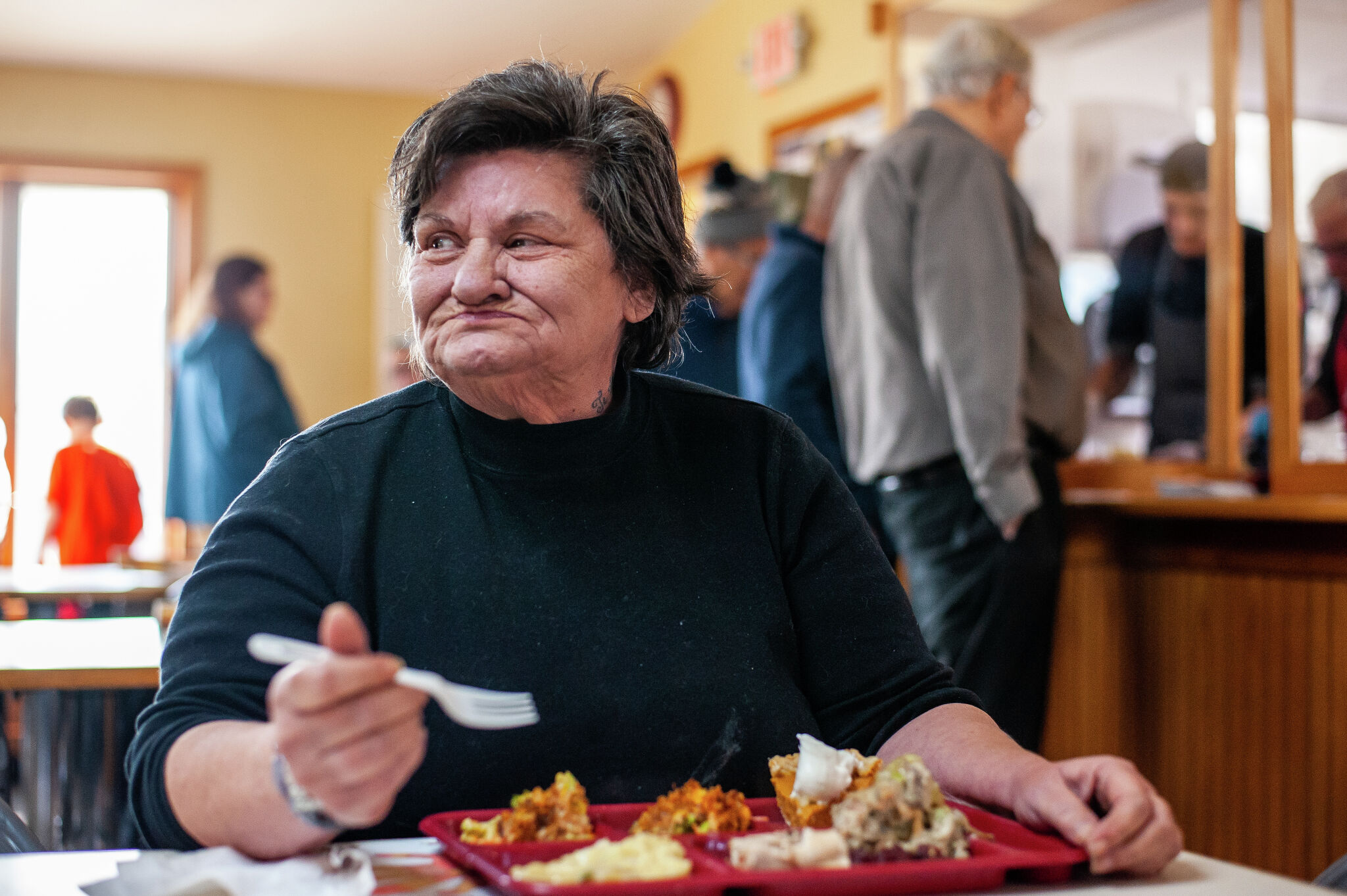 SEEN Serving Thanksgiving lunch at Midland's Open Door