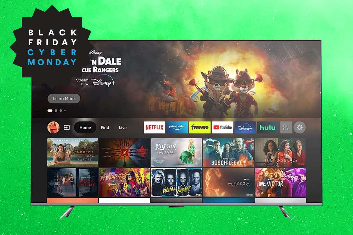 The 75-inch Amazon Fire Smart TV is on sale for Black Friday. 