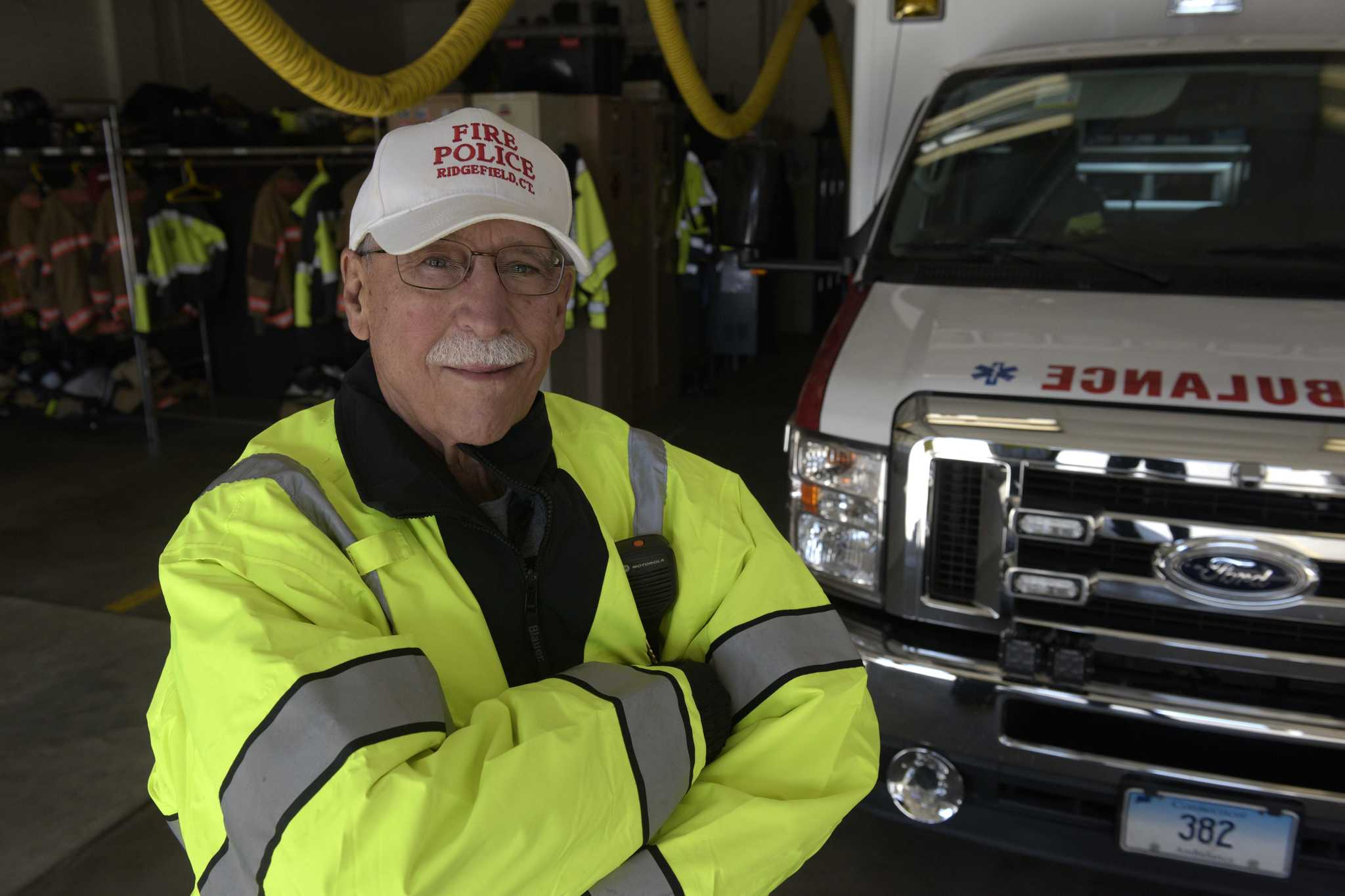 Ridgefield firefighter, 85, celebrates 50 years with department