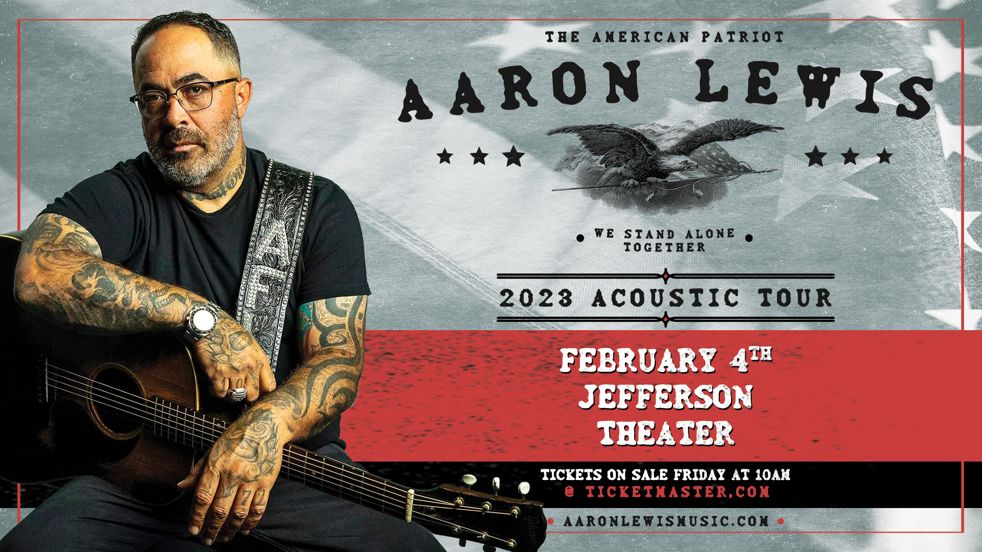 Aaron Lewis founder of the band Staind to perform in Beaumont