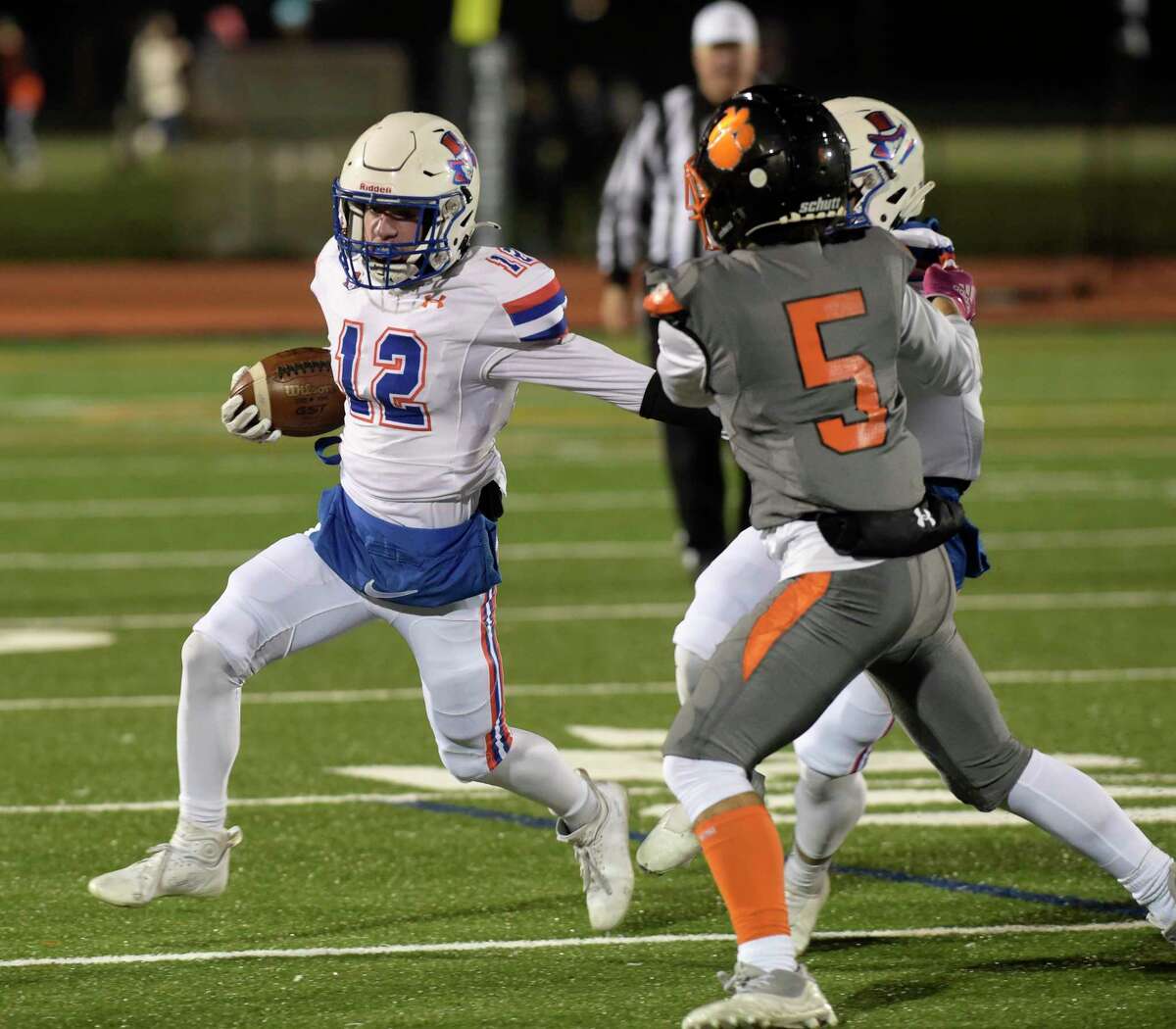 Danbury vs Ridgefield FCIAC football