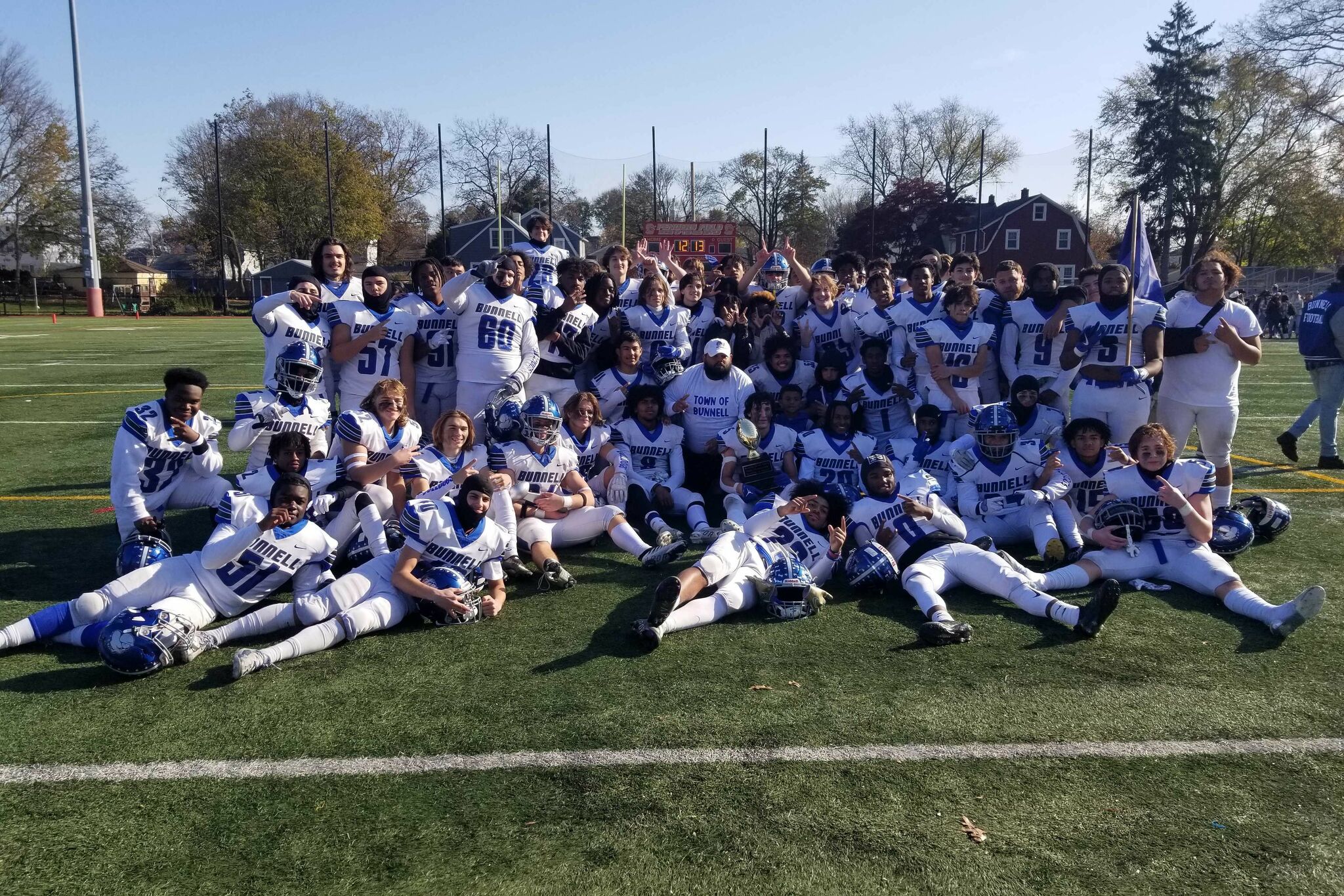 Bunnell scores three touchdowns on defense in rout of Stratford