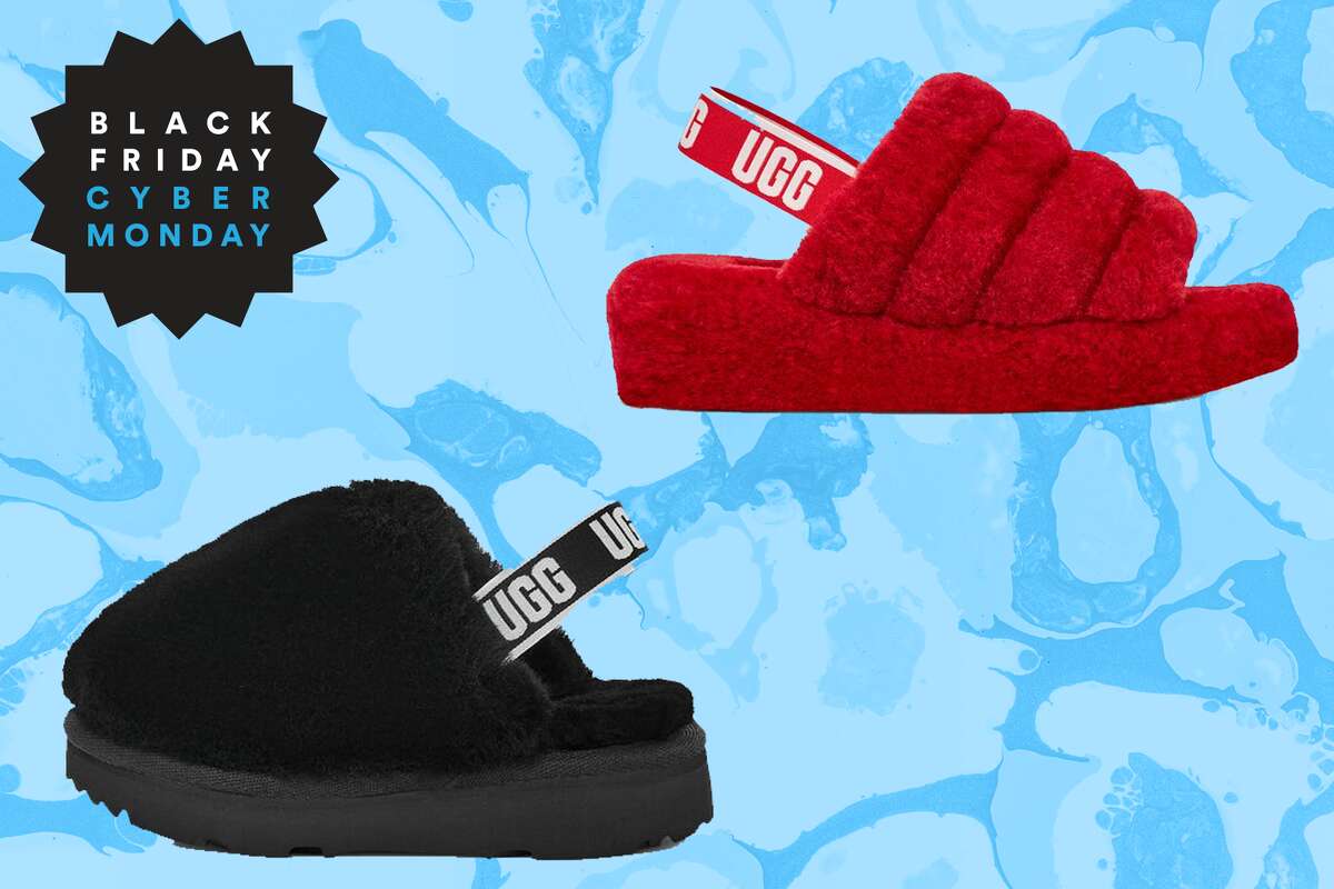 black womens ugg slippers