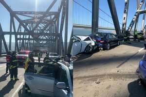 Crash on Carquinez Bridge snarls traffic on I-80