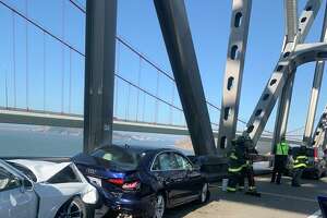 8-car Carquinez Bridge crash slows Thanksgiving traffic into Solano County