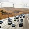 One person was killed Thursday afternoon when three vehicles crashed on the Altamont Pass, the California Highway Patrol said. This file photo from 2018 shows drivers in traffic on east-bound I-580 at the Altamont Pass.