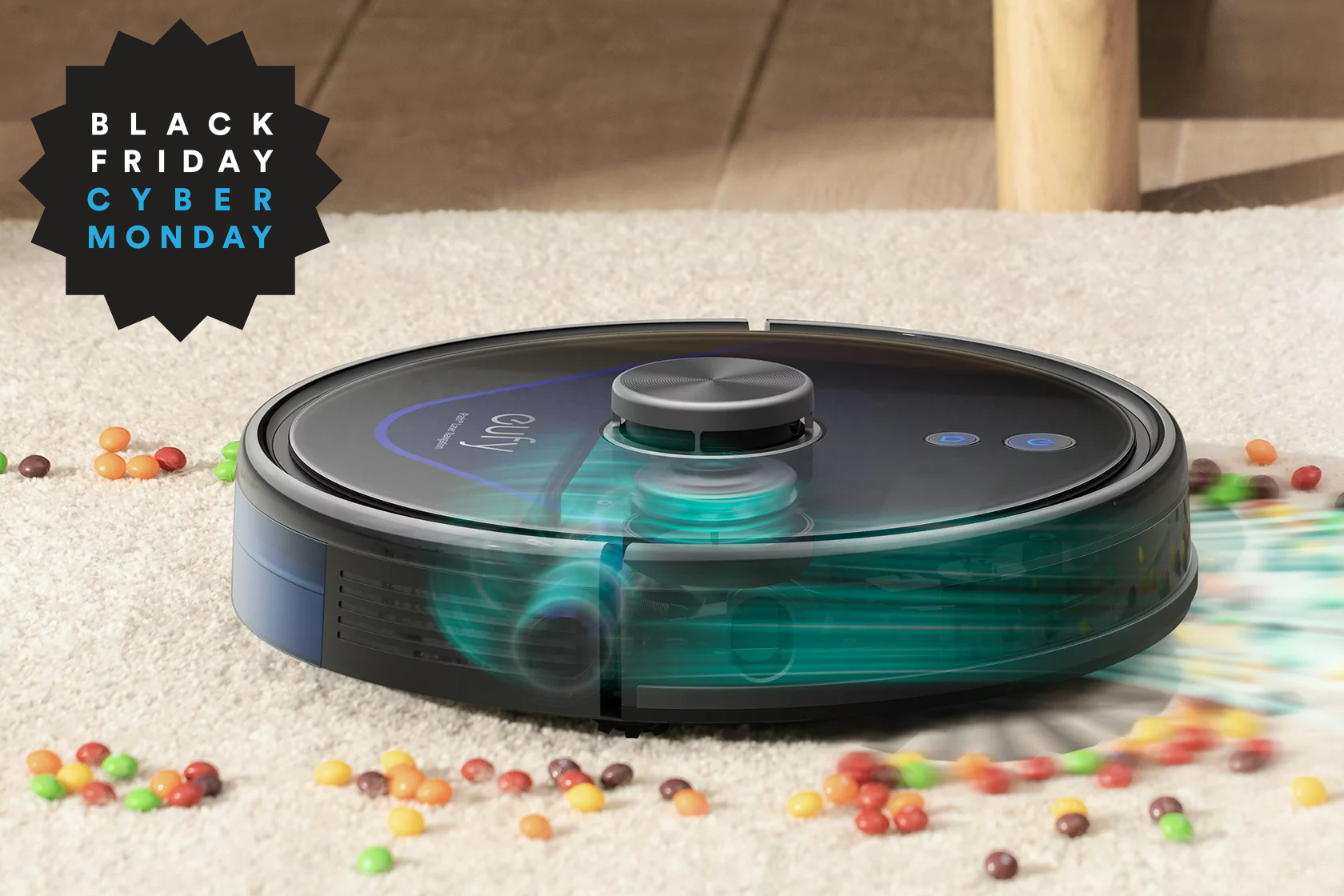 Robot vacuum Cyber Monday deal Get a Eufy robovac for only 199