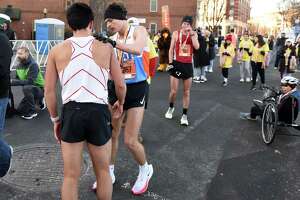 Runner disqualified after collision at Troy Turkey Trot 10K finish line