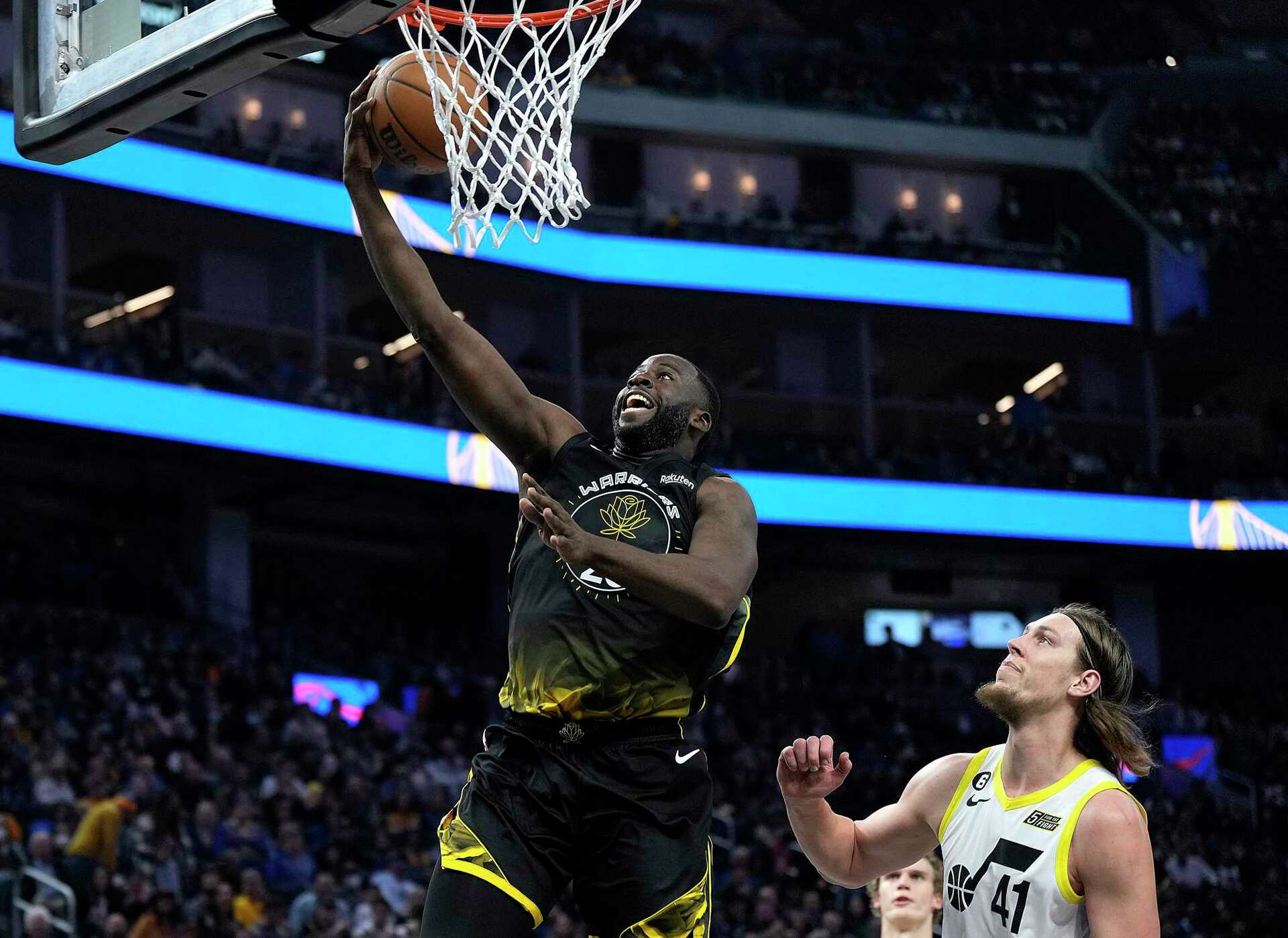 Warriors mute Jazz as splitting Draymond Green from front five pays off ...