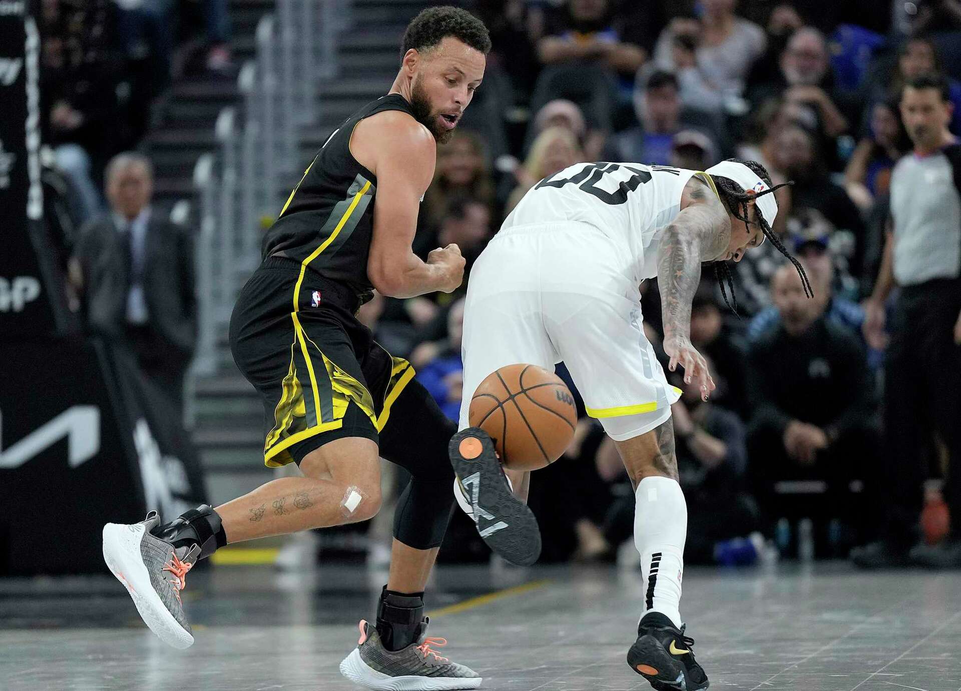 Warriors mute Jazz as splitting Draymond Green from front five pays off ...