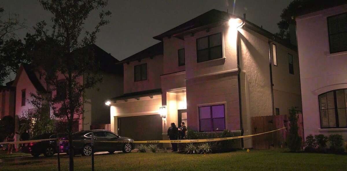 Two people were killed in a shooting on Thanksgiving night on Baggett Lane in Houston. An assistant police chief said the gunman “just started firing.”