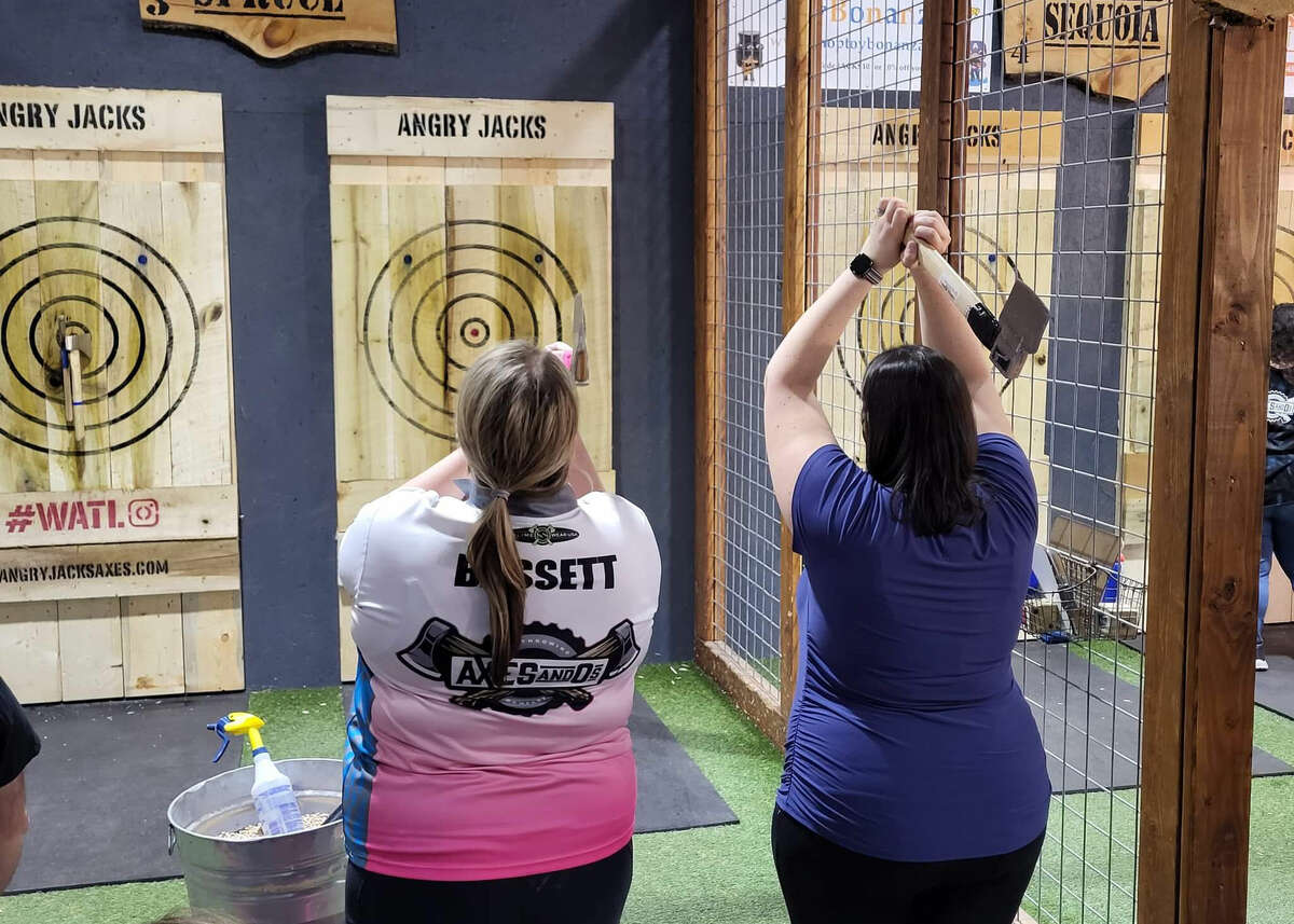 All In New mom Kristyn Mirasol earns spot in World Axe Throwing