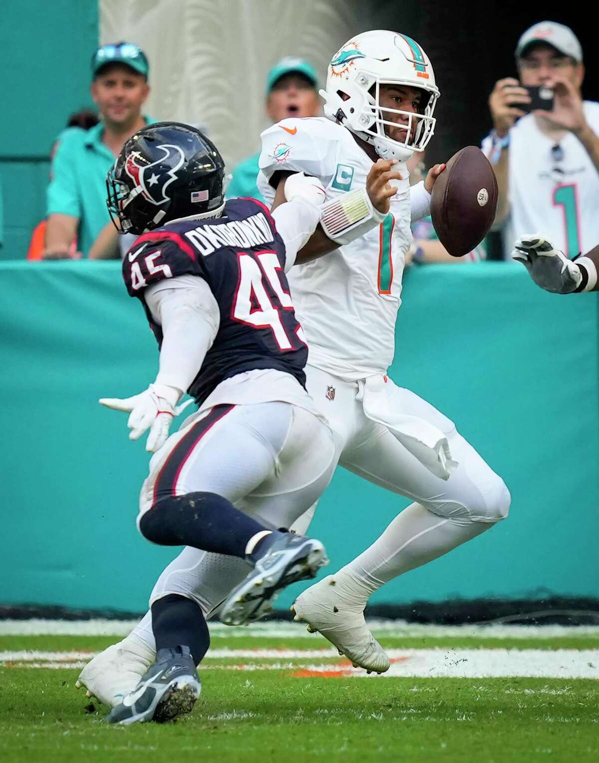 Houston Texans: Report Card From 30-15 Loss To Miami