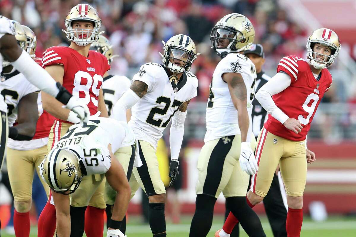 49ers top Saints 13-0, first to blank New Orleans since 2001