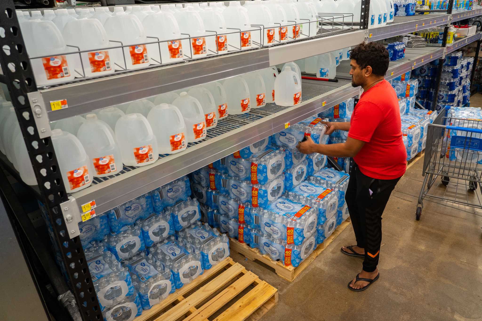 Wie die Kraft des Wasserwerks ausfiel