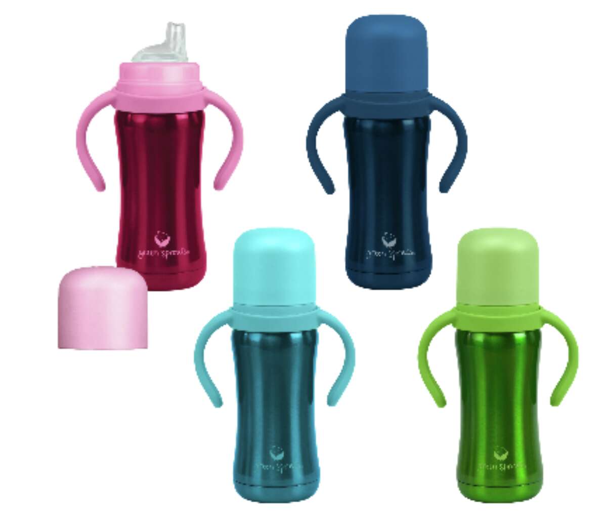 Green Sprouts stainless steel baby bottles and cups have been recalled for a lead poisoning hazard. 