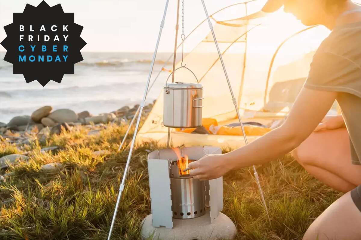 Save on Solo Stove's Titan camping stove during Amazon's Cyber Monday sale.