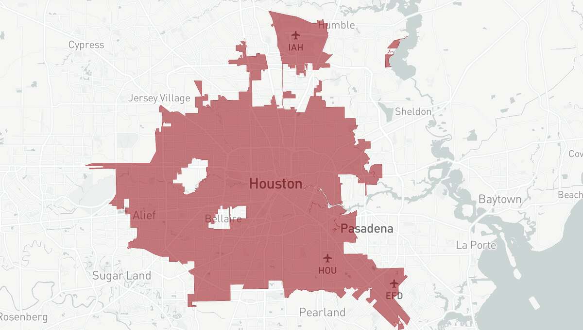 Houston boil water notice map Is your zip code impacted?