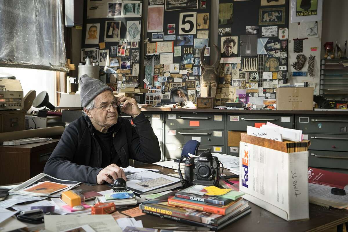 Jay Maisel in his office at 190 Bowery in Stephen Wilkes’ "Jay Myself." The film will be the first to be screened at MoCA Westport's inaugural film salon Dec. 10. 