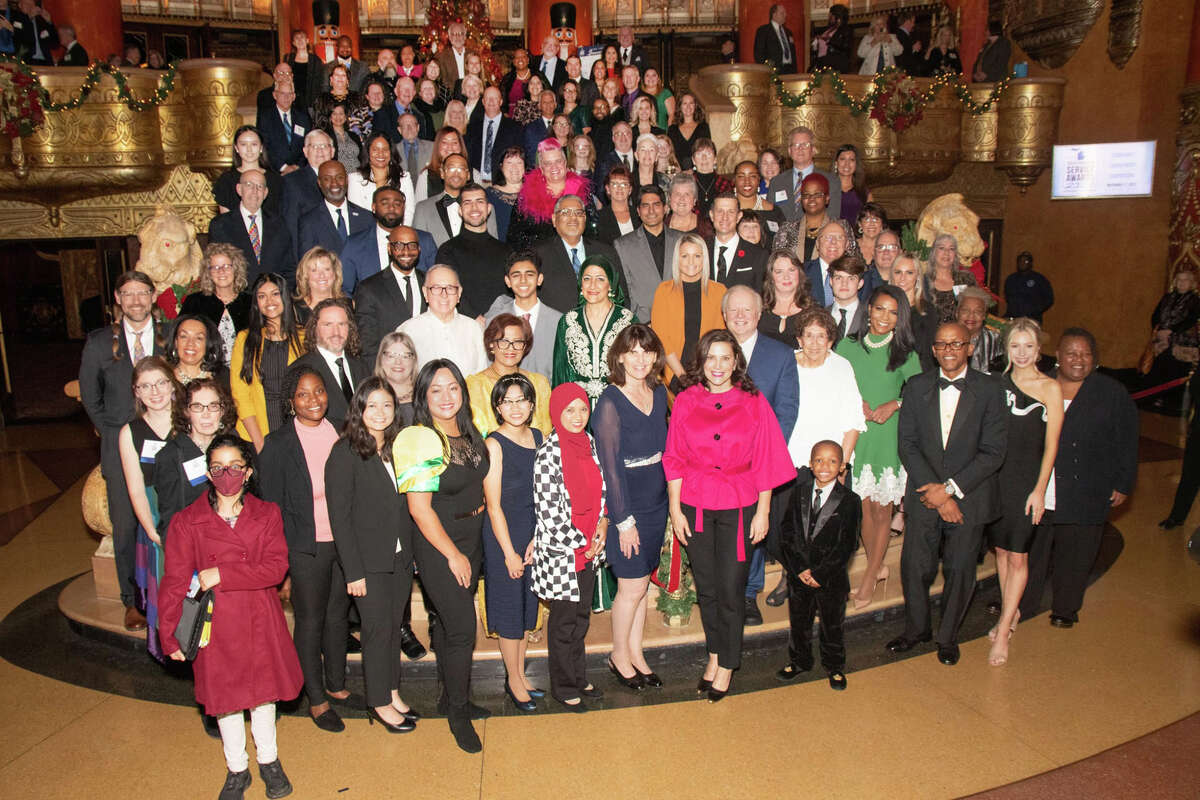 The Governor's Service Awards recognize an individual or group from each of Michigan's 83 counties each year for going above and beyond. Lynne Mills represented Lake County.
