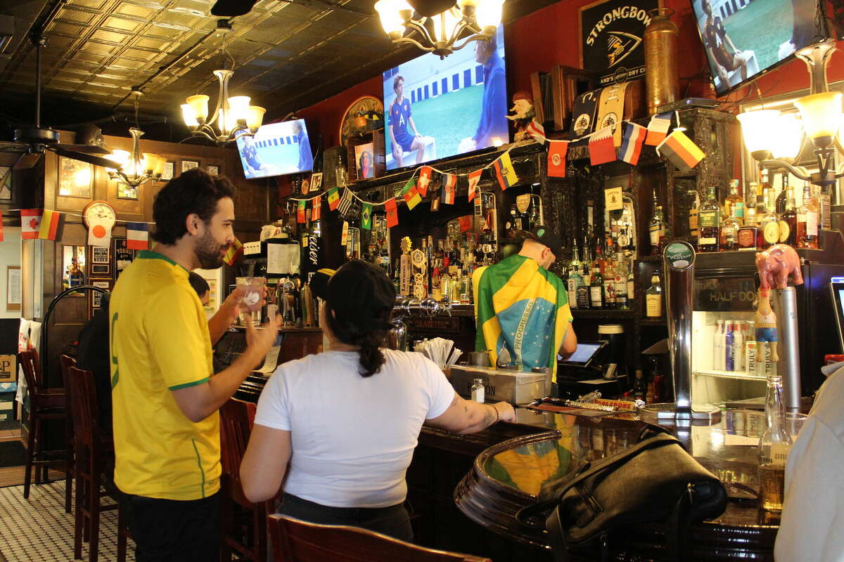 The Half Door, an Irish tavern in Hartford's west side, has been a hot spot for World Cup fans.