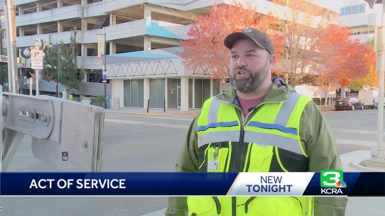 WATCH A man saw someone throw trash out of their car. He decided to