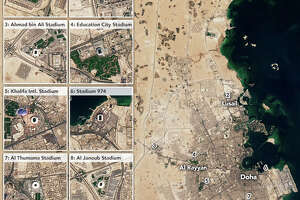 World Cup from space: See stunning images of the soccer stadiums