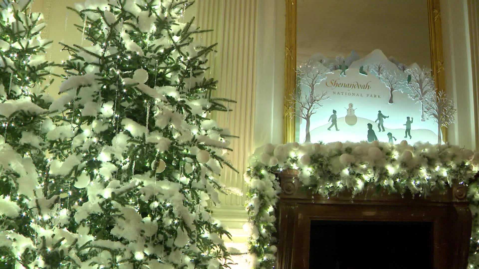 Video: Take A Look At This Year's White House Holiday Decorations