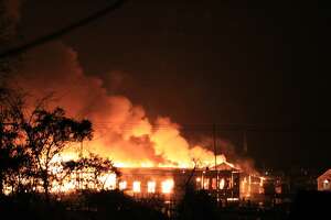 Witnesses: Mystic fire destroys buildings in 'horrifying' scene