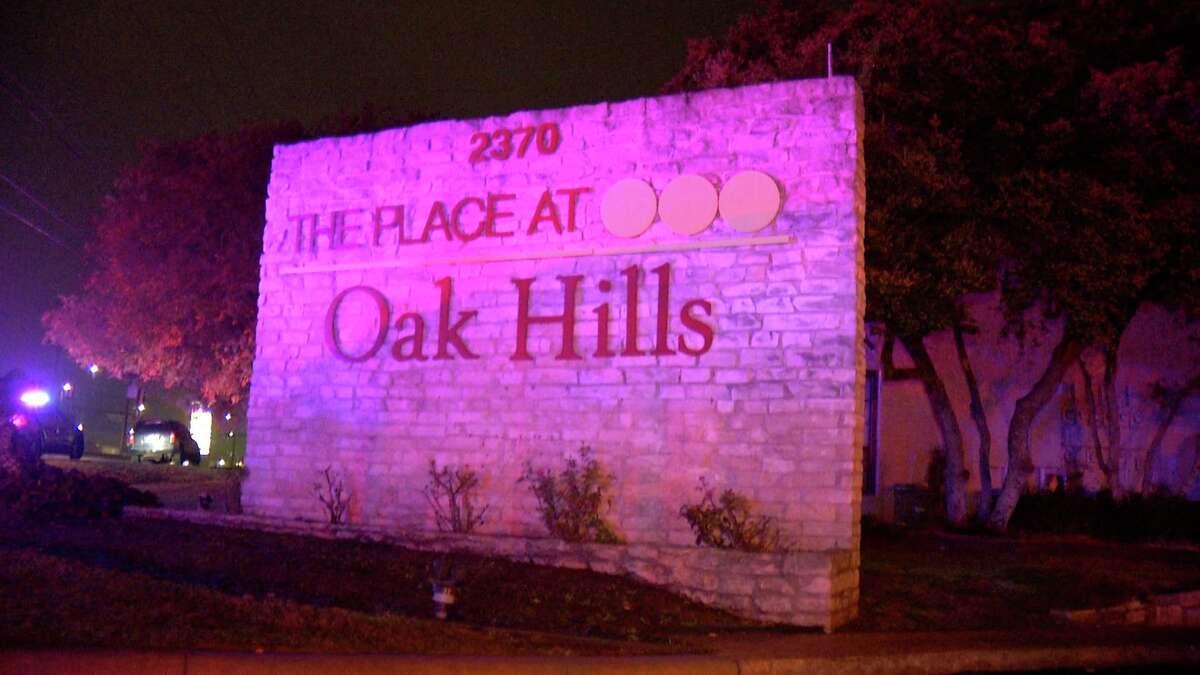 San Antonio firefighters were called just before 3 a.m. Tuesday to The Place at Oak Hills apartment complex, 2370 NW Military Drive.