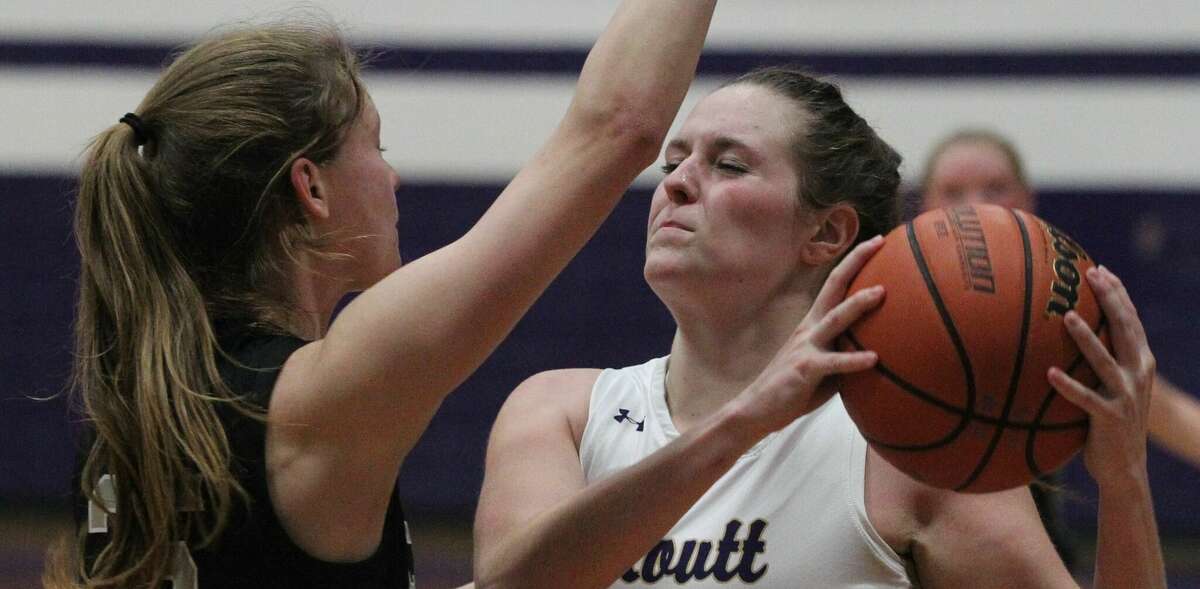 Action from the West Central girls' basketball team's win over Routt at the Routt Dome in Jacksonville Monday night