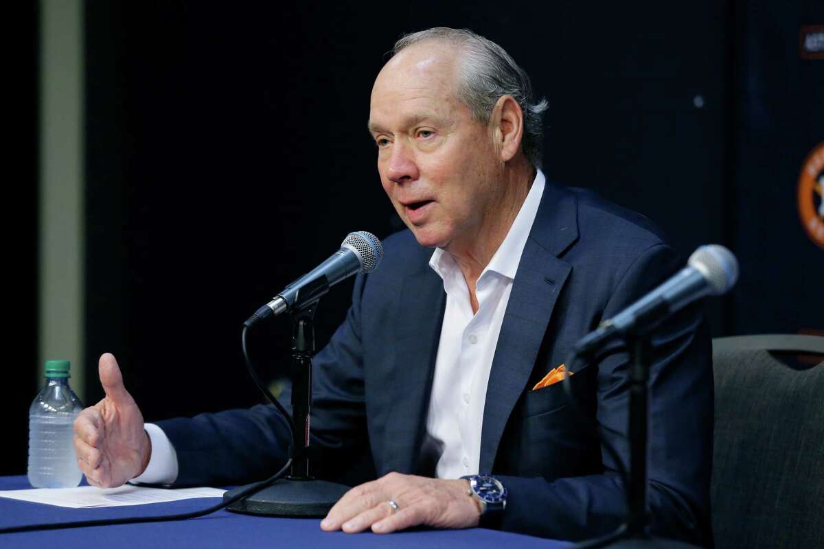 Astros owner Jim Crane is not expected to attend the winter meetings but is certainly having an influence over team's offseason decisions.