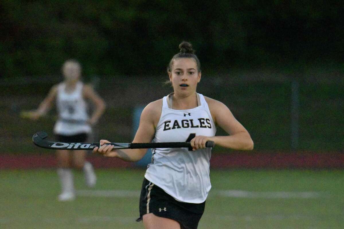 Trumbull's Maura Carbone  earned All-FCIAC and Class L First Team All-State honors and will play in a Senior All Star game on Saturday, Dec. 3 at Guilford High School.