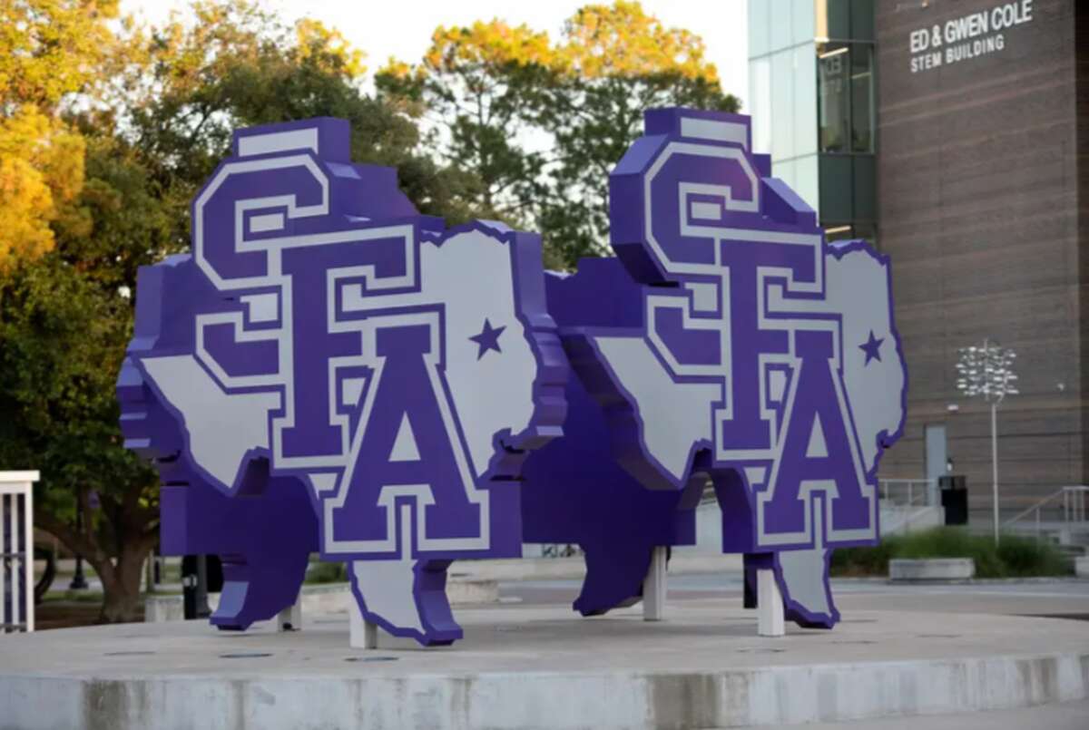 The campus of Stephen F. Austin University in Nacogdoches on Oct. 3.