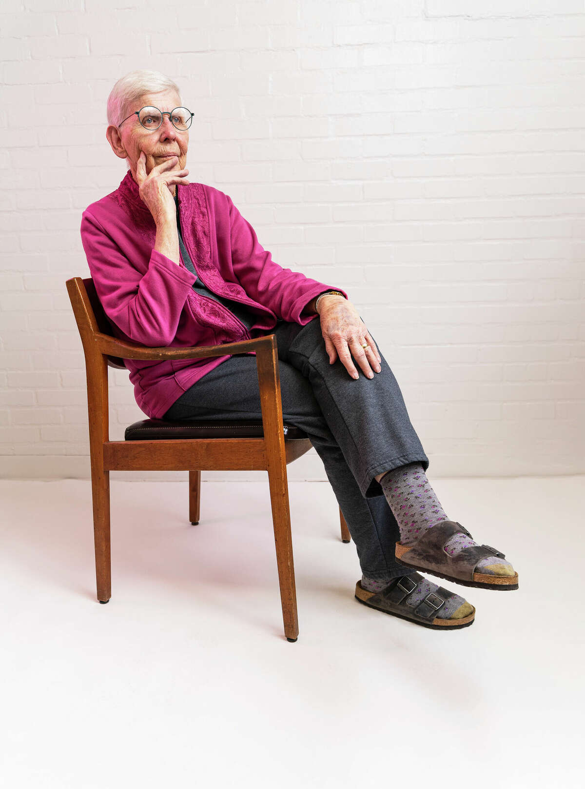 Arden Eversmeyer pictured for a profile in OutSmart Magazine published on March 3, 2021. Eversmeyer, who died Nov. 14, 2022, was remembered by friends and activists as a passionate advocate for older lesbians.