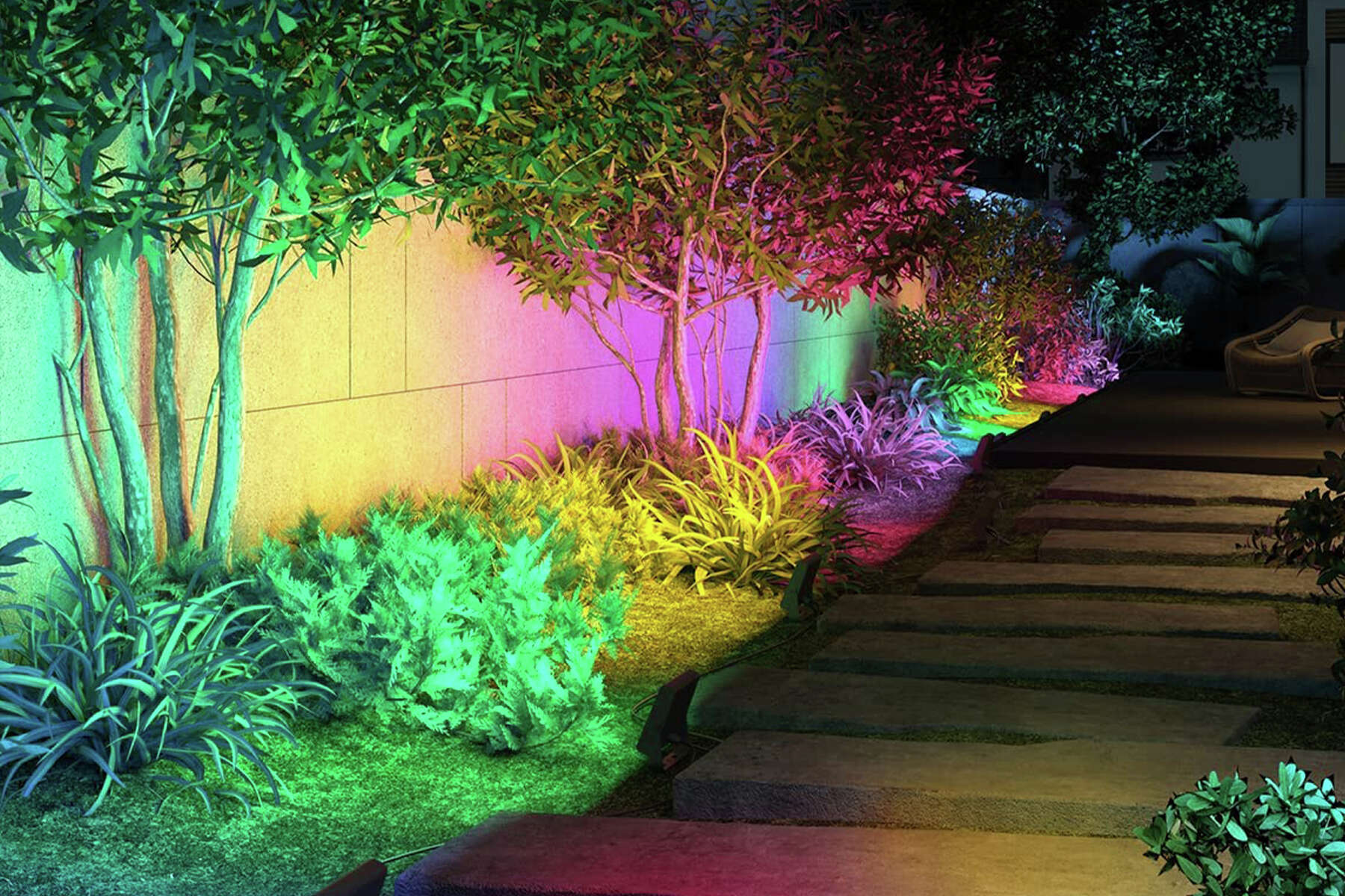 garden lights for borders