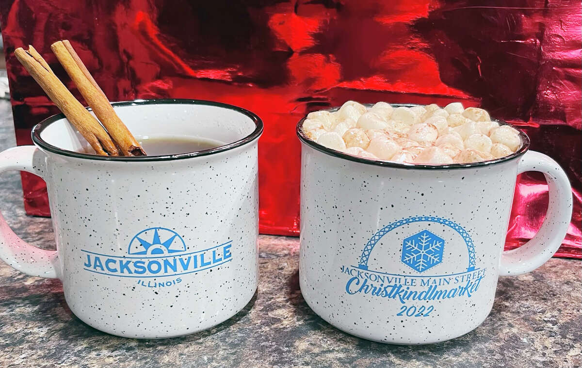 Hot chocolate and warm apple cider will be sold, along with commemorative mugs, as part of Jacksonville Main Street's Christkindlmarket.