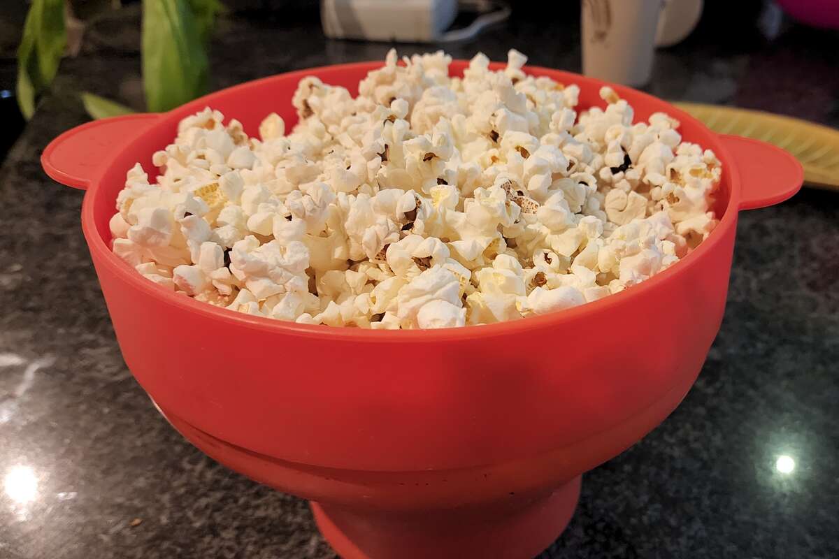 The Original Popco Popcorn Bowl has been my movie night companion for the past few years. 